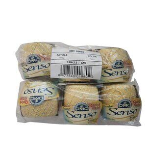 DMC 6-COUNT Senso Rainbow 1601 Cotton Crochet Quick Finish Thread